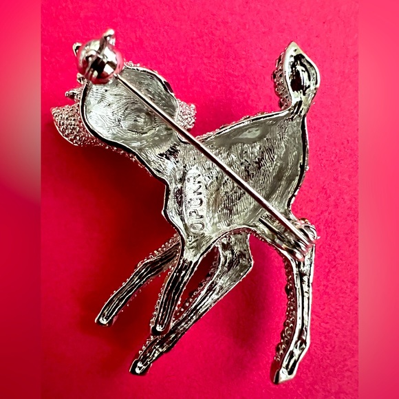OPCKR Sparkly Deer Brooch - Picture 3 of 6